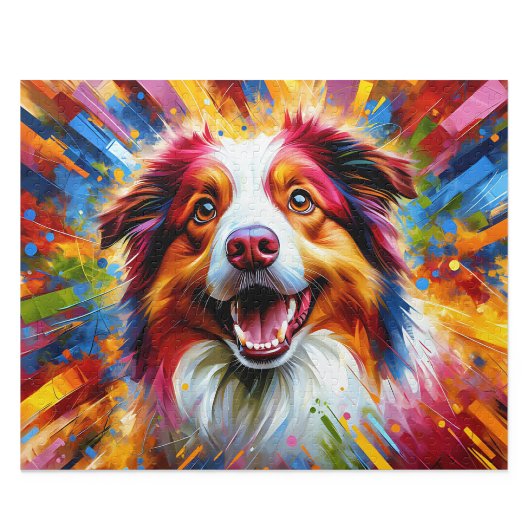 Puzzle Berger Australien : Red Merle Aussie