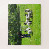 Puzzle Berger avec mouton (Vertical)