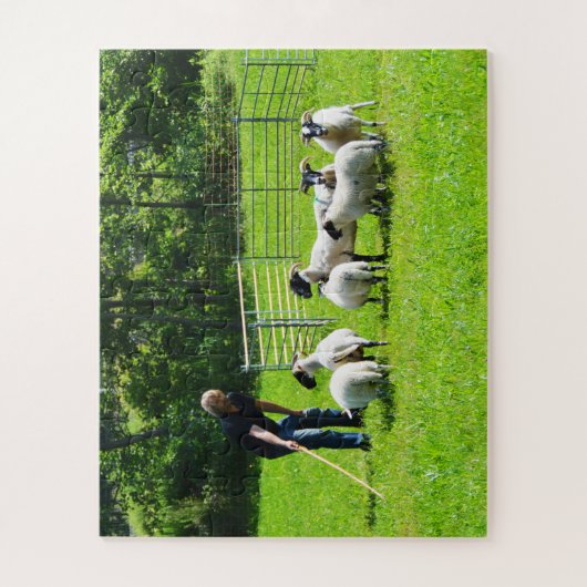 Puzzle Berger avec mouton (Vertical)