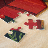 Puzzle Berger Belge Avec Cadeaux De Noël Cheminée (Côté)