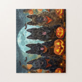 Puzzle Berger belge Halloween Éffrayant (Vertical)