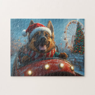 Puzzle Berger belge Roller Dessous de verre Noël
