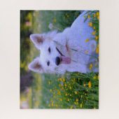 Puzzle Berger Blanc Suisse Jigsaws. (Vertical)