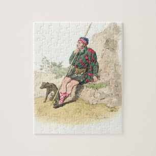 Puzzle Berger des montagnes, de 'costume de Great Britain