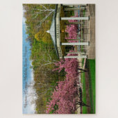 Puzzle Berkeley Virginia.Noël salutations Jigsaw Puzz (Vertical)