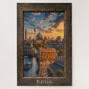 Puzzle Berlin Allemagne Monuments et Skyline Coucher de s