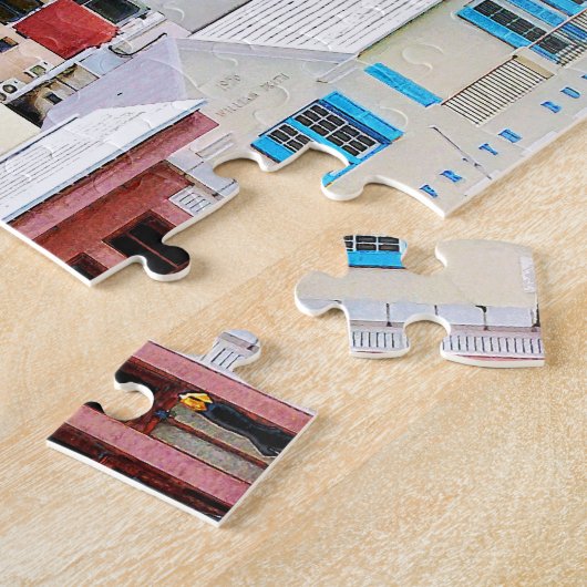 Puzzle Bermudes - Hamilton Skyline (Côté)