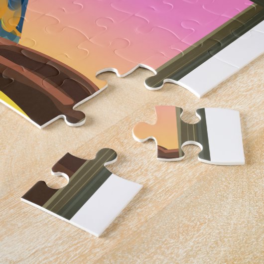 Puzzle Bermudes Paraside. (Côté)