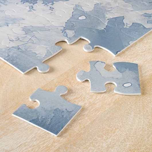 Puzzle Bernedoodle Chien dans la corniche Laisser neiger  (Côté)