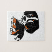 Puzzle bernèse chien de montagne caricature rouille (Horizontal)