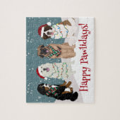 Puzzle Bernese Leonberger Grande Pyrénées (Vertical)