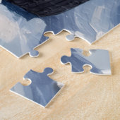 Puzzle Bernese Mountain Dog Christmas Red Truck Holiday (Côté)