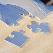 Puzzle Bernese Mountain Dog Valentine's Day Heart Scarf (Côté)