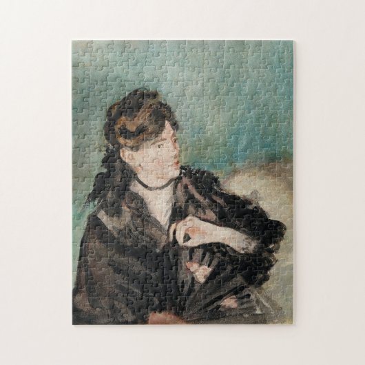 Puzzle Berthe Morisot avec ventilateur | Édouard Manet (Vertical)