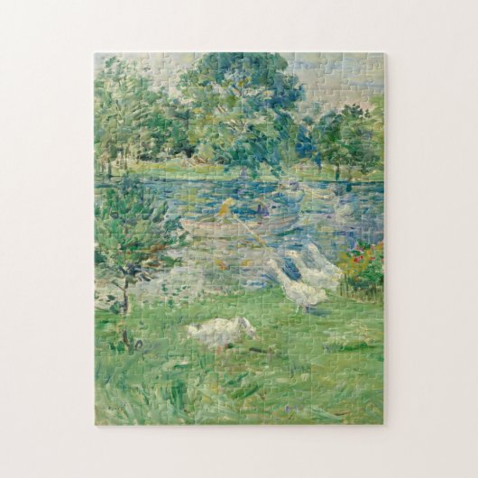 Puzzle Berthe Morisot - Fille En Bateau Avec Oie (Vertical)