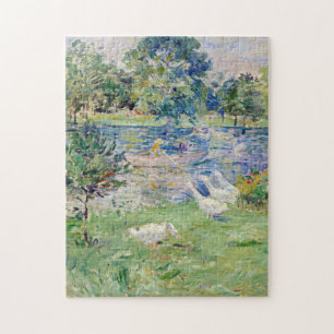Puzzle Berthe Morisot - Jeune fille dans un bateau avec d