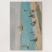 Puzzle Berthe Morisot - Sur la plage, Les Petites-Dalles (Vertical)