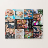 Puzzle BEST AMIS CONTINUEL FOREVER 9 Photo Collage Noir (Horizontal)