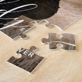 Puzzle Best Daddy Ever Custom Name Photo Don pour Papa (Côté)