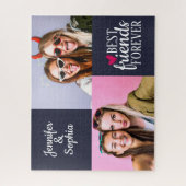 Puzzle Best Friend pour toujours deux images modèle moder (Vertical)
