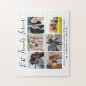 Puzzle Best Friends Forever 6 Photo BFF Besties Citation (Vertical)