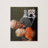 Puzzle Best Papa Ever Custom Photo From Grandchild (Vertical)