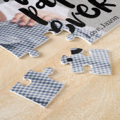 Puzzle Best Papa Ever Custom Photo Gift From Grandchild (Côté)