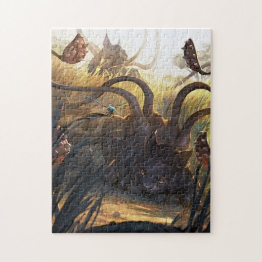 Puzzle Bestiaire de bébé - chaton de phase (Vertical)