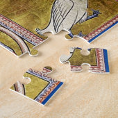 PUZZLE BESTIAIRE MÉDIÉVAL, ANIMAUX FANTASTIQUES, ROUGE D' (Côté)