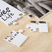 Puzzle Besties pour la vie Script Best Friends Photo Coll (Côté)