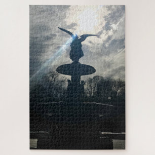 Puzzle Bethesda Fountain Central Park New York City Angel