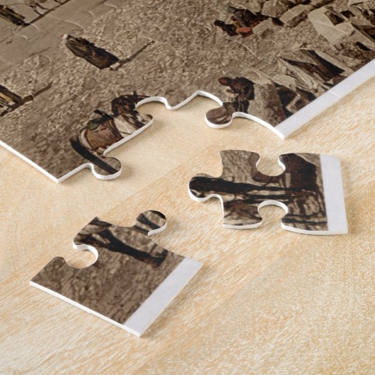 Puzzle : Bethléem en Terre Sainte, 1890 (Côté)