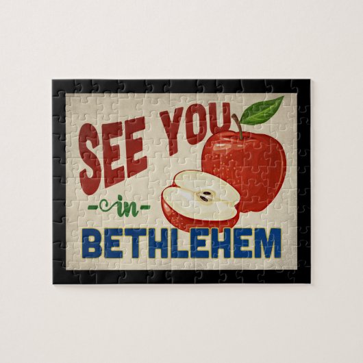 Puzzle Bethlehem Pennsylvania Apple - Vintage voyage (Horizontal)