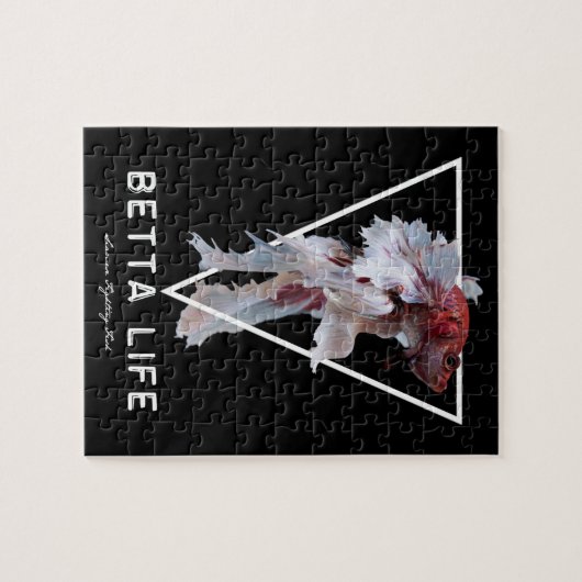 Puzzle Betta Fish Design moderne (Horizontal)