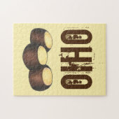 Puzzle Beurre d'arachide de l'Ohio Boukeye Buck Eye class (Horizontal)