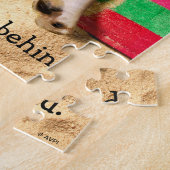 Puzzle Beurre de chien avec lunettes de soleil (Côté)
