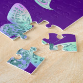 Puzzle Beurre d'Iridescente sur violet (Côté)