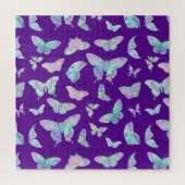 Puzzle Beurre d'Iridescente sur violet (Vertical)