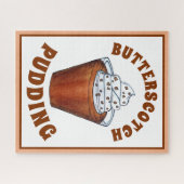 Puzzle Beurre-écossais Pudding Crème à hanches Alimentati (Horizontal)