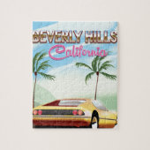 Puzzle Beverly Hills affiche de vacances (Vertical)
