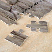 Puzzle Bewick's Wren Songbird sur Treestump (Côté)