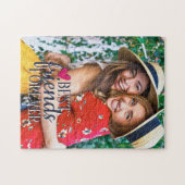 Puzzle BFF Meilleurs amis pour toujours photo moderne (Horizontal)