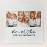 Puzzle BFF Photo Collage Personalized gift<br><div class="desc">BFF Photo Collage Personalized gift jigsaw puzzle</div>