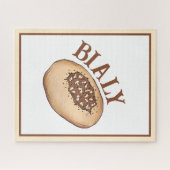 Puzzle Biale Boulangerie juive Pain d'oignon Pologne Nour (Horizontal)
