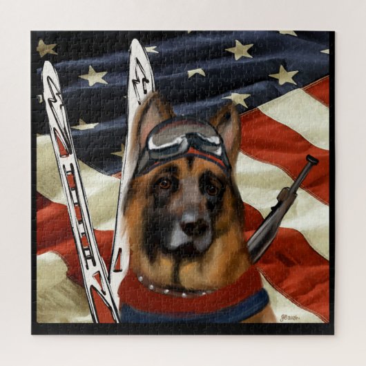 PUZZLE BIATHLON BERGER ALLEMAND (Vertical)