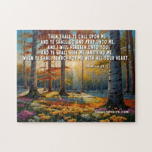 Puzzle Bible Verse (Horizontal)