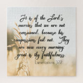 Puzzle Bible Verse Niveau difficile (Vertical)