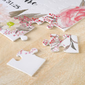 Puzzle Bible Verse Proverbes Écriture Floral (Côté)