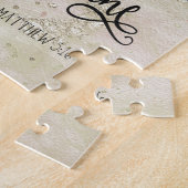 Puzzle Bible verset floral (Côté)