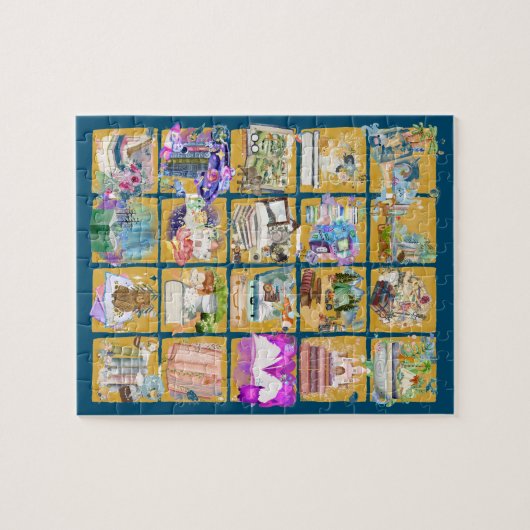 Puzzle Bibliophile Avid (Horizontal)